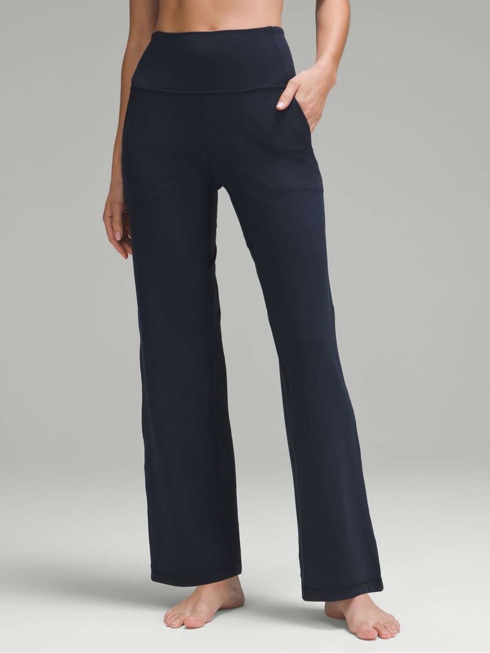 Lululemon Align High-Rise Wide-Leg Pants in True Navy